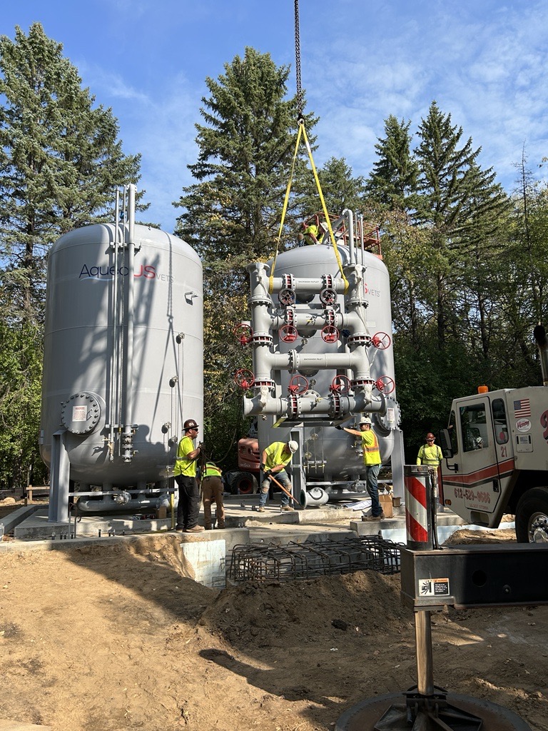 Temporary PFAS treatment